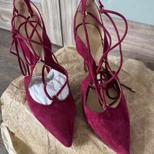 Burgundy/Red Heels